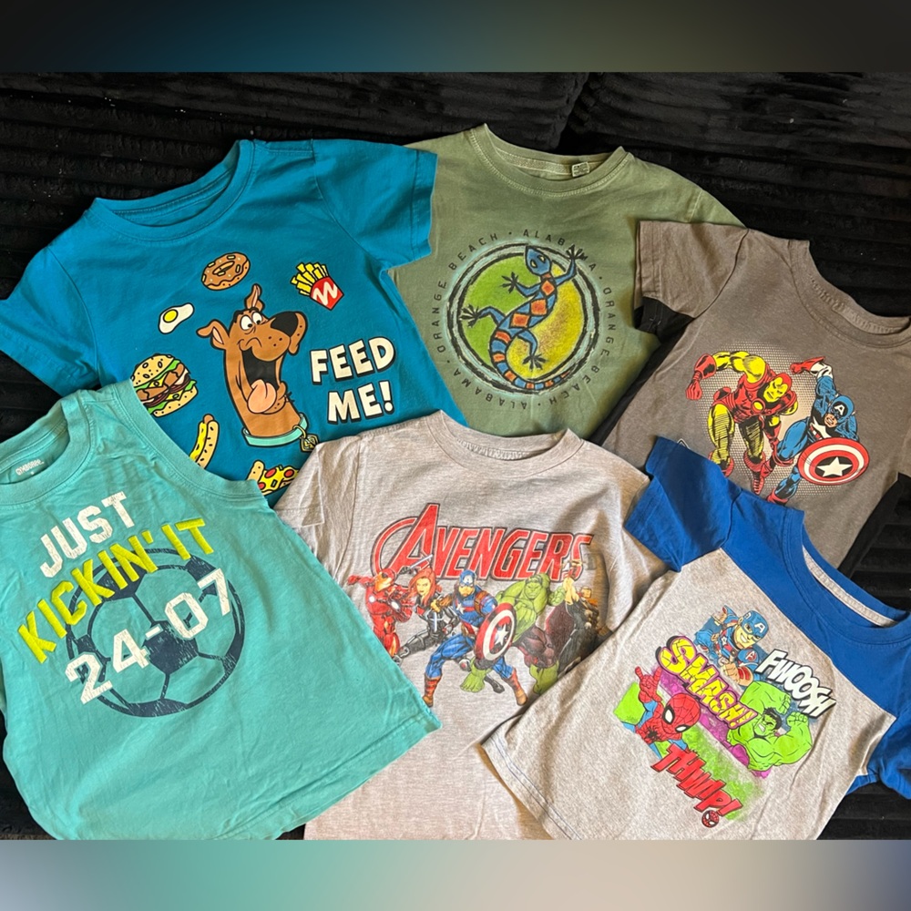 Kids Graphic T-Shirts - Assorted Colors